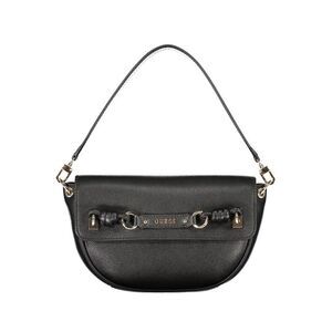 Guess Jeans Black Polyurethane Women Women's Bag